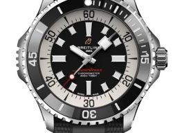 Breitling Superocean A17378211B1S1 (2026) - Zwart wijzerplaat 46mm Staal