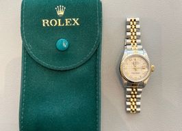 Rolex Lady-Datejust 79173 (2001) - Wit wijzerplaat 26mm Goud/Staal