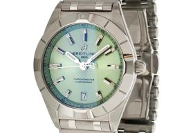 Breitling Chronomat A77310101L1A1 (2023) - Groen wijzerplaat 32mm Staal