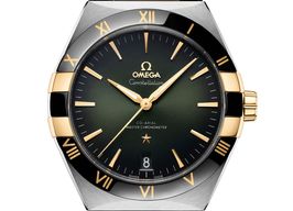 Omega Constellation 131.23.41.21.10.001 (2024) - Green dial 41 mm Steel case