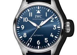 IWC Big Pilot IW329303 (2023) - Blauw wijzerplaat 43mm Staal