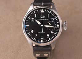 IWC Big Pilot IW500901 (Unknown (random serial)) - Black dial 46 mm Steel case