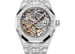 Audemars Piguet Royal Oak Double Balance Wheel Openworked 15469BC.ZZ.1260BC.01-A (2025) - Transparent dial 37 mm White Gold case