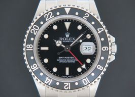 Rolex GMT-Master 16710 (2002) - Zwart wijzerplaat 40mm Staal