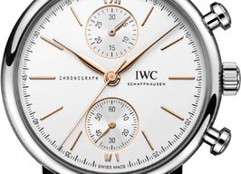 IWC Portofino Chronograph IW391406 (2026) - Zilver wijzerplaat 39mm Staal