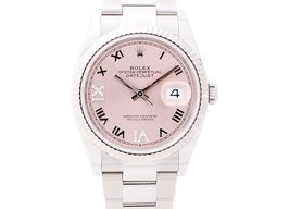 Rolex Datejust 36 126234 (2024) - Pink dial 36 mm Steel case