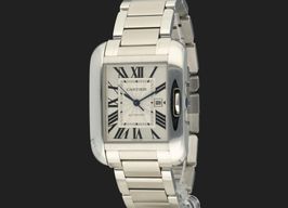Cartier Tank Anglaise W5310009 (2017) - Silver dial 30 mm Steel case
