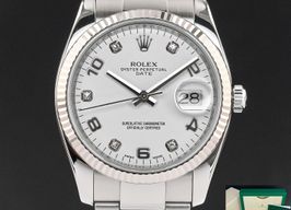 Rolex Oyster Perpetual Date 115234 (2015) - 34mm Staal