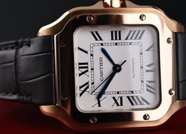 Cartier Santos WGSA0028 (2021) - Silver dial 35 mm Rose Gold case