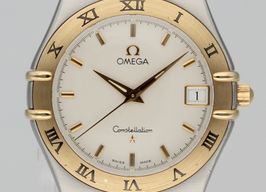 Omega Constellation 13123000 (Unknown (random serial)) - White dial 36 mm Gold/Steel case