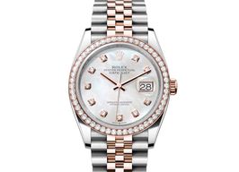 Rolex Datejust 36 126281RBR-0009 (2024) - Pearl dial 36 mm Steel case