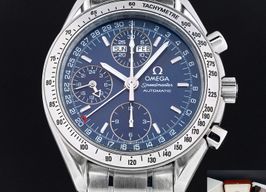 Omega Speedmaster Day Date 3523.80.00 (Onbekend (willekeurig serienummer)) - Blauw wijzerplaat 39mm Staal