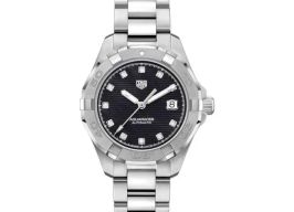 TAG Heuer Aquaracer Lady WBD2312.BA0740 (2024) - Zwart wijzerplaat 32mm Staal