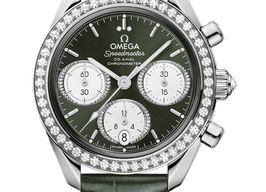 Omega Speedmaster 324.18.38.50.60.001 (2026) - Groen wijzerplaat 38mm Staal