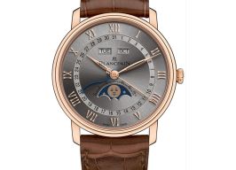 Blancpain Villeret Quantième Complet 6654-3613-55B (2026) - Grijs wijzerplaat 41mm Roodgoud