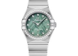 Omega Constellation Ladies 131.15.25.60.99.001 (2025) - Green dial 25 mm Steel case