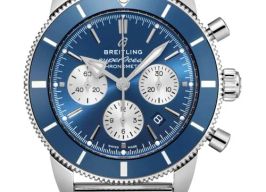 Breitling Superocean Heritage II Chronograph AB0162161C1A1 (2026) - Blauw wijzerplaat 44mm Staal