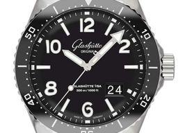 Glashütte Original SeaQ Panorama Date 1-36-13-01-80-33 (2024) - Black dial 43 mm Steel case