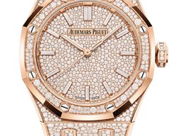 Audemars Piguet Royal Oak Selfwinding 15552OR.ZZ.1358OR.01 (2025) - Diamond dial 37 mm Rose Gold case