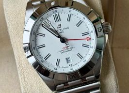 Breitling Chronomat GMT A32398101A1A1 (2022) - Silver dial 40 mm Steel case