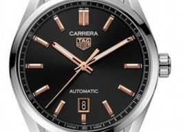 TAG Heuer Carrera Calibre 5 WBN2113.BA0639 (2025) - Black dial 39 mm Steel case