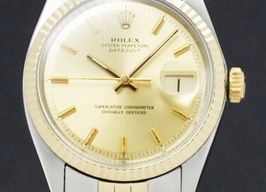 Rolex Datejust 1601 (1972) - Goud wijzerplaat 36mm Goud/Staal