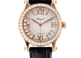 Chopard Happy Sport 4804 (2017) - White dial 36 mm Rose Gold case