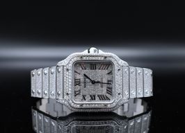 Cartier Santos WSSA0018 (2024) - Diamond dial 40 mm Steel case