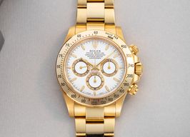 Rolex Daytona 16528 (1997) - White dial 40 mm Yellow Gold case