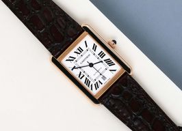 Cartier Tank Solo W5200026 (2016) - Zilver wijzerplaat 31mm Staal