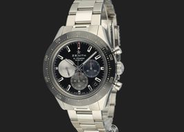 Zenith Chronomaster Sport 03.3100.3600/21.M3100 (2021) - Zwart wijzerplaat 41mm Staal