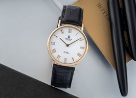 Rolex Cellini 5112 (1990) - White dial 32 mm Yellow Gold case