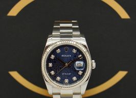 Rolex Datejust 36 116234 (2015) - Blauw wijzerplaat 36mm Staal