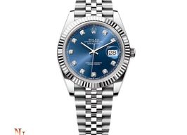 Rolex Datejust 41 126334 (2023) - Blauw wijzerplaat 41mm Staal