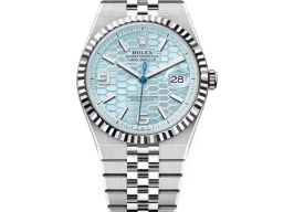 Rolex Land-Dweller 40 127336 (2025) - Blue dial 40 mm Platinum case