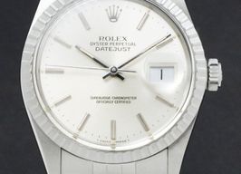 Rolex Datejust 36 16030 (1987) - Zilver wijzerplaat 36mm Staal