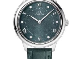 Omega De Ville 434.13.30.60.60.001 (2026) - Turquoise wijzerplaat 30mm Staal