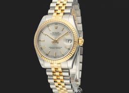 Rolex Lady-Datejust 178273 (2006) - Silver dial 31 mm Gold/Steel case