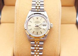 Rolex Lady-Datejust 69173 (1986) - Champagne wijzerplaat 26mm Goud/Staal