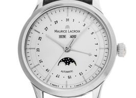 Maurice Lacroix Les Classiques Phases de Lune LC6068-SS001-131 (2012) - 40mm Staal