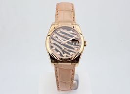 Rolex Datejust 36 116135 (2021) - Roze wijzerplaat 36mm Roségoud