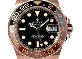 Rolex GMT-Master II 126715CHNR (2023) - Black dial 40 mm Rose Gold case