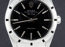 Rolex Air-King 14010 (1997) - Black dial 34 mm Steel case