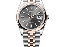 Rolex Datejust 36 126201 (2025) - Grijs wijzerplaat 36mm Staal