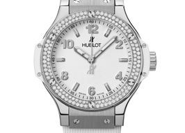 Hublot Big Bang 38 mm 361.SE.2010.RW.1104 (2024) - White dial 38 mm Steel case