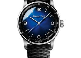 Audemars Piguet CODE 11.59 15210BC.OO.A002KB.01 (2025) - Blauw wijzerplaat 41mm Witgoud