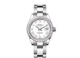 Rolex Lady-Datejust 279384RBR-0020 (2024) - White dial 28 mm Steel case