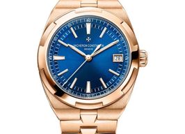 Vacheron Constantin Overseas 4520V/210R-B705 (2025) - Blue dial 41 mm Rose Gold case