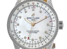 Breitling Navitimer A17395211A1P4 (2023) - White dial 35 mm Steel case