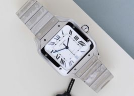 Cartier Santos WSSA0018 (2025) - Silver dial 40 mm Steel case